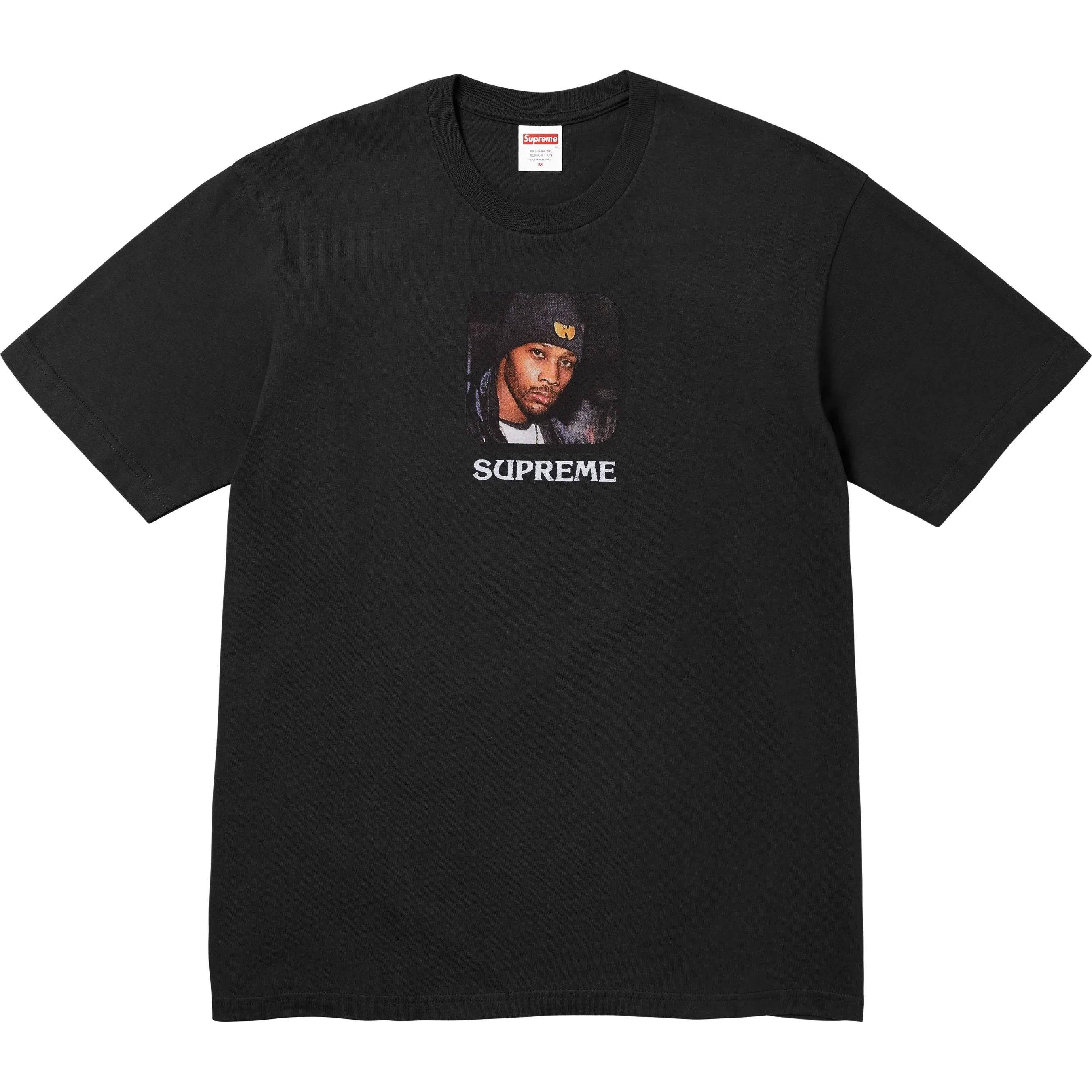 Camiseta Supreme x Wu-Tang Clan RZA "Black" Preto