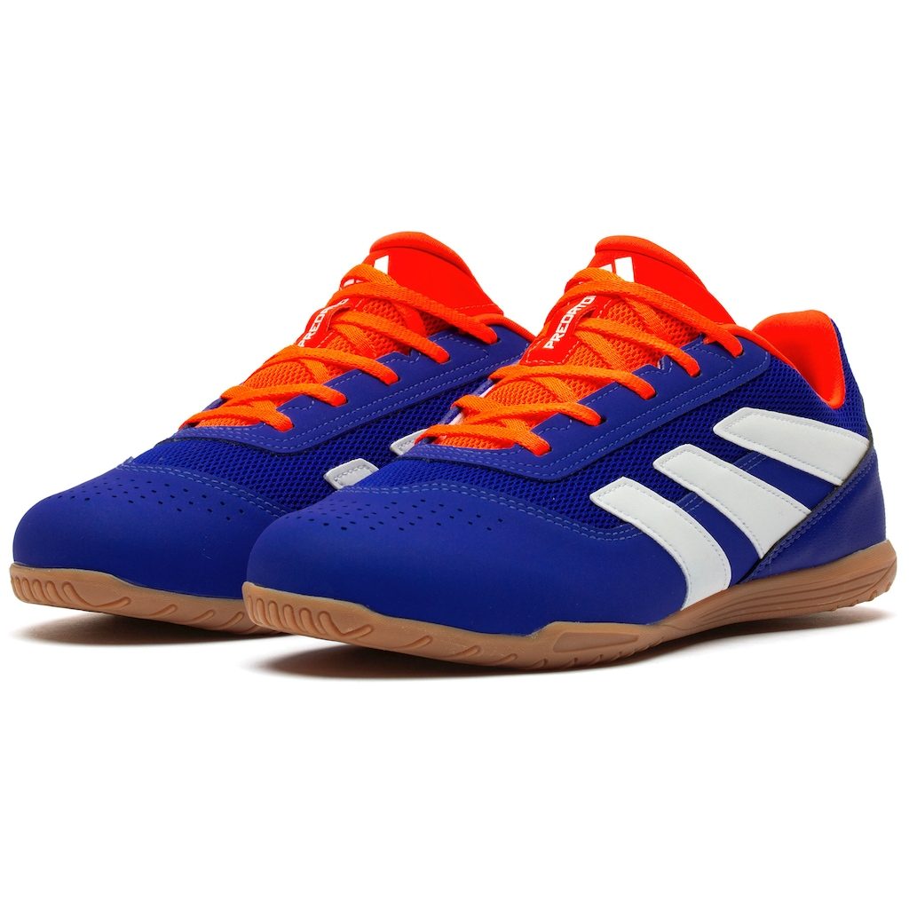 Chuteira Adidas Predator Club Sala Futsal Azul - foto 4