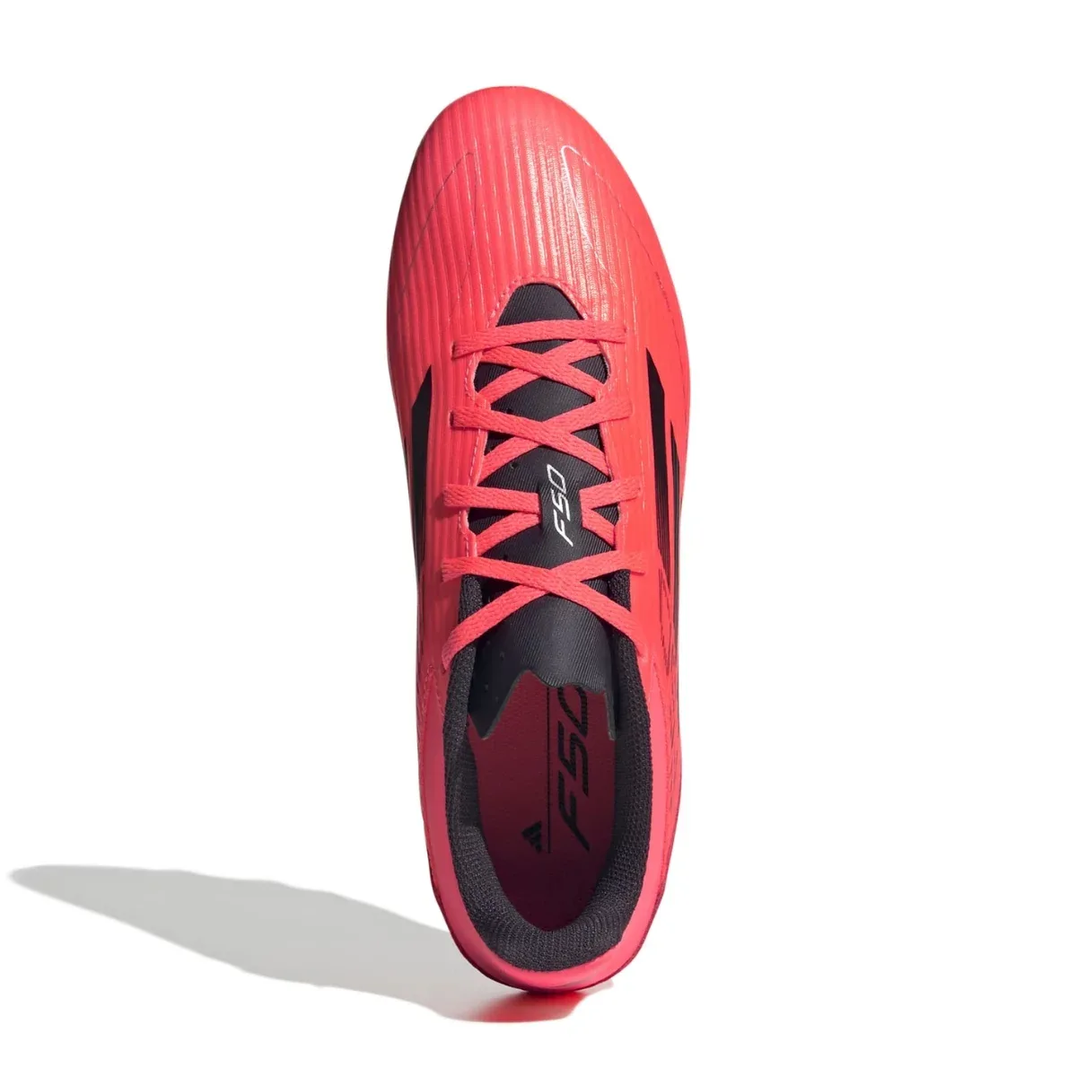 Chuteira Adidas F50 Club FXG Campo - Red/Black - foto 6