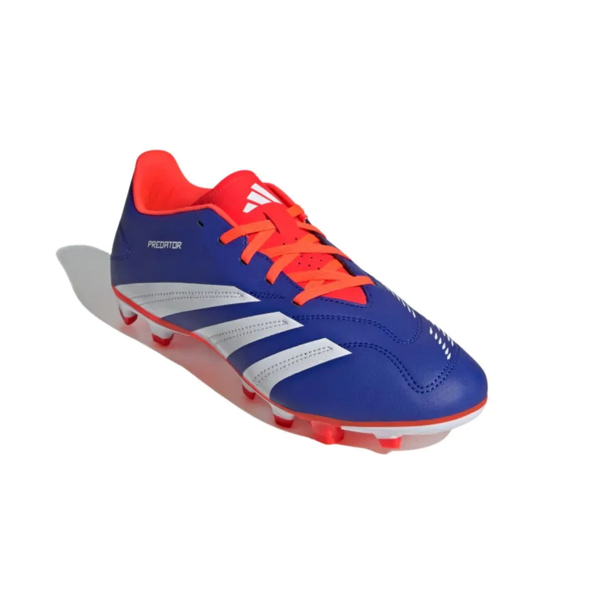 Chuteira Adidas Predator 24 Club Campo - Azul/Branco - foto 5