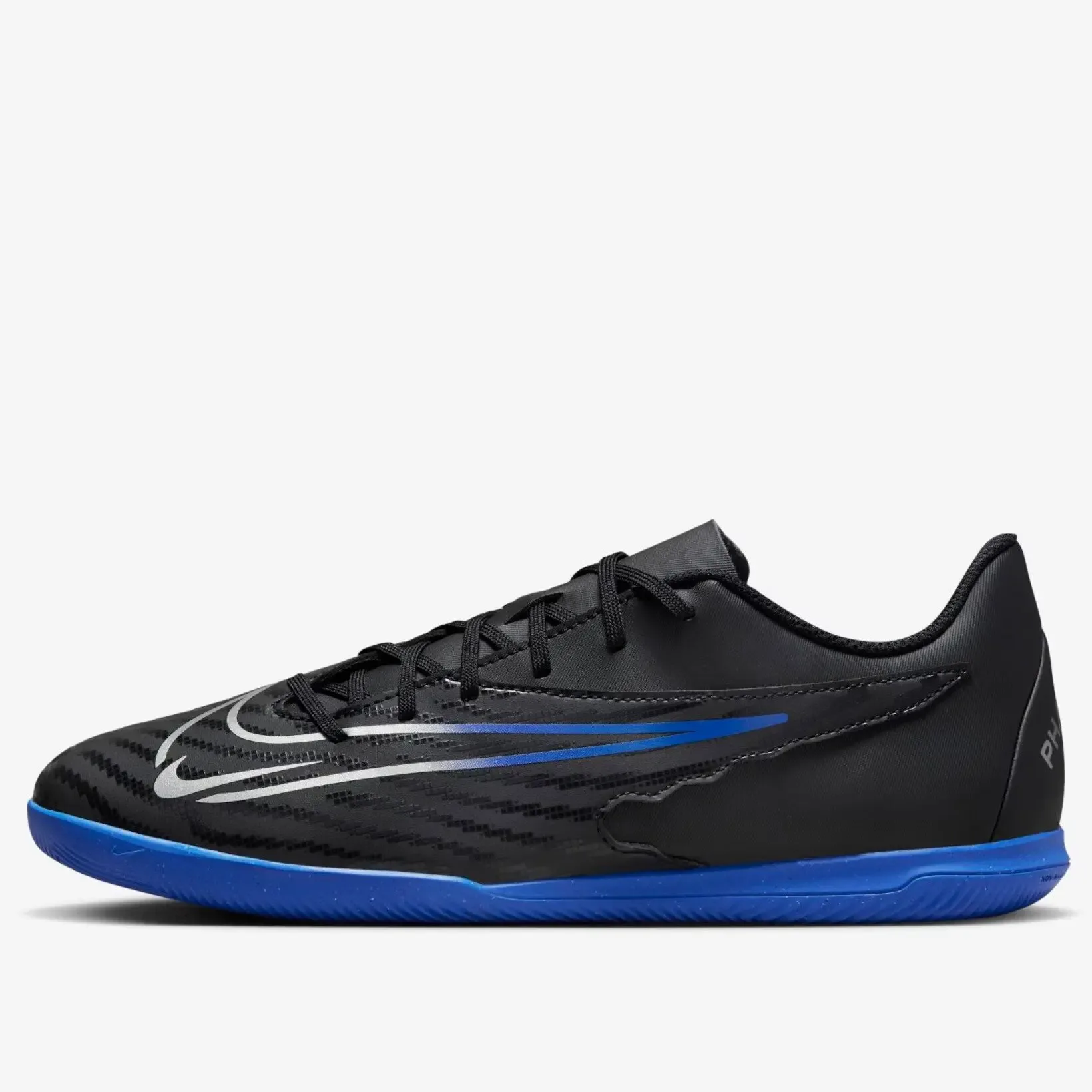 Chuteira Nike Phantom GX Club Futsal - Black/Blue