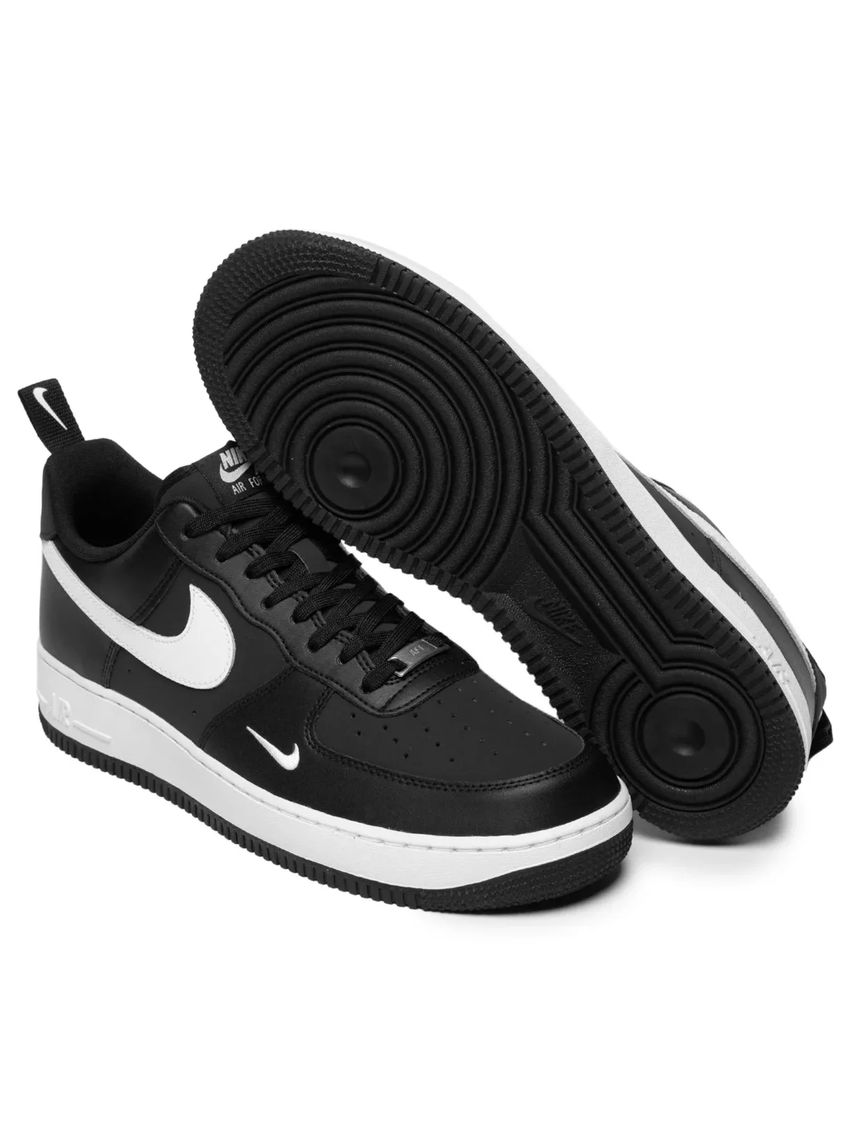 Nike Air Force 1 '07 - Black White - foto 3