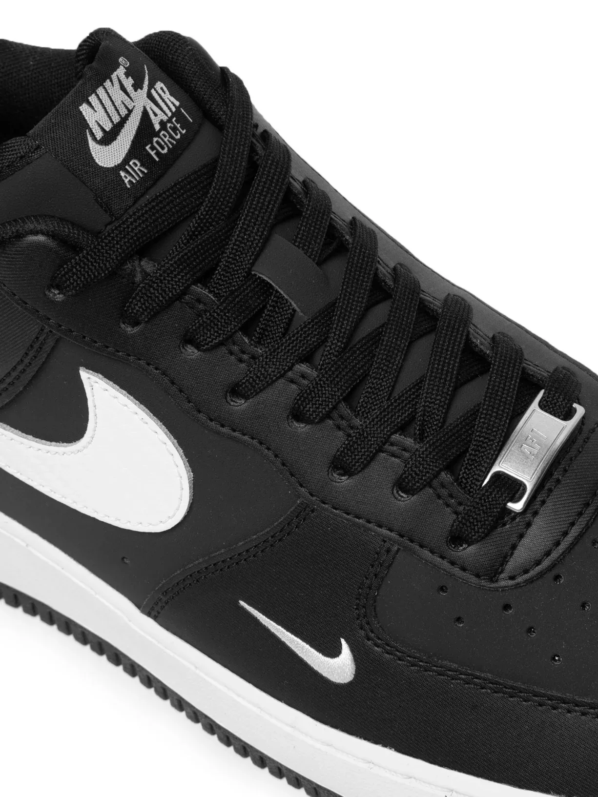 Nike Air Force 1 '07 - Black White - foto 2