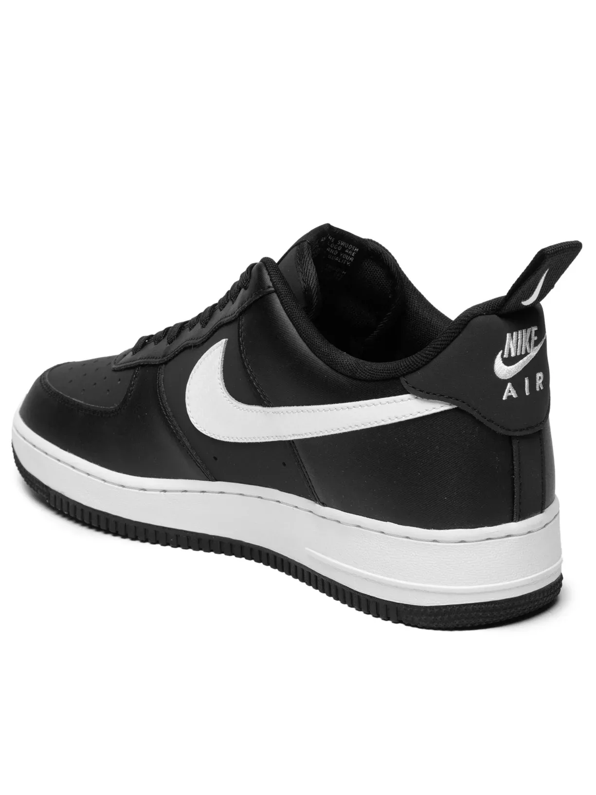 Nike Air Force 1 '07 - Black White - foto 4