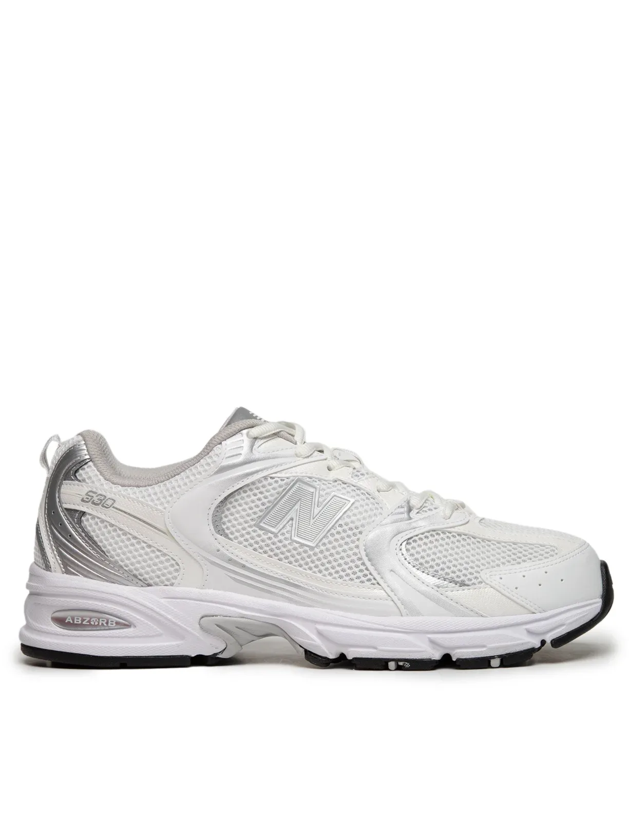 New Balance 530 - White Silver Metallic